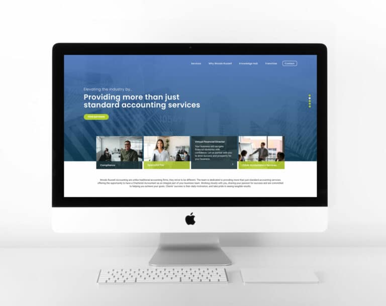 website design expect more hook woods russell